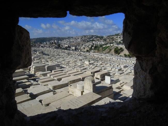 Cmentarz na Górze Oliwnej w Jerozolimie